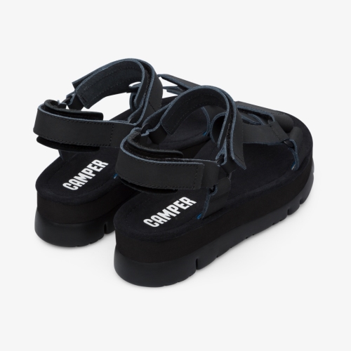 Camper Oruga Womens Sandals US-49690 Black Online Shop